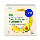 Sabonete Em Barra Nivea Nutrição da Natureza Óleo de Abacate e Camomila 80g