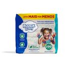 Lenço Umedecido Flock Baby Fibras Naturais 200 Unidades