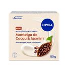 Sabonete Em Barra Nivea Nutrição da Natureza Manteiga de Cacau e Jasmin 80g