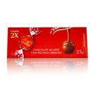 Caixa de Bombom Lindt Lindor Chocolate ao Leite com Recheio Cremoso 2 Unidades 25g