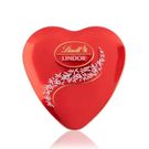 Trufa de Chocolate Lindt Lindor 50g Com Lata de Coração