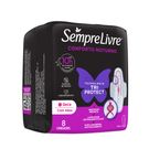 Absorvente Externo Sempre Livre Conforto Noturno Seca, 8un