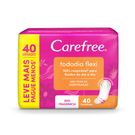 Protetor Diário CAREFREE Todo Dia Flexi sem Perfume 40 unidades