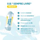 Absorvente OB Interno Procomfort Médio 16 unidades