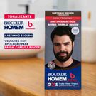 Tintura Bozzano Biocolor Homem Castanho Escuro