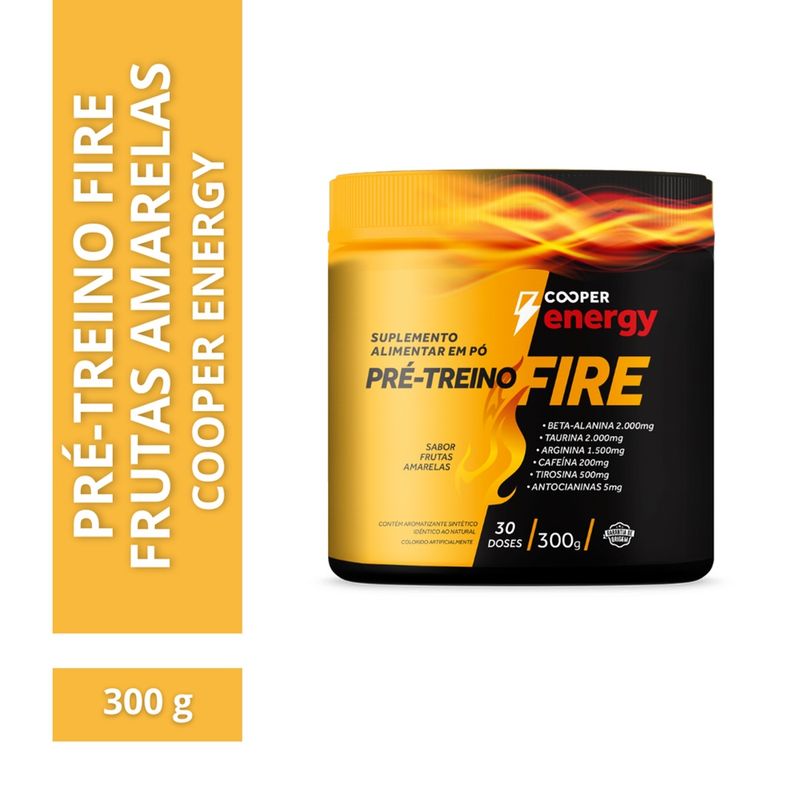 pre-treino-fire-cooper-energy-sabor-frutas-amarelas-300g-2