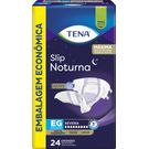 Fralda Geriátrica Tena Slip Noturna EG Unissex 24 Unidades