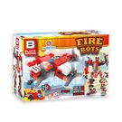 Blocos de Montar Polibrinq Fire Bots Sortido