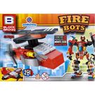 Blocos de Montar Polibrinq Fire Bots Sortido