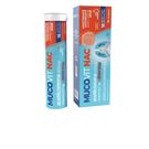 Mucovit Nac Acetilcisteína 600mg + Vitamina C 1g + Zinco 10mg 16 Comprimidos Efervescentes