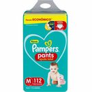 Fralda Pampers Pants Ajuste Total M 112 Unidades