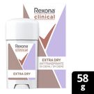 Desodorante Rexona Clinical Feminino Extra Dry Creme 48g