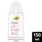 Desodorante Corporal Dove Aerosol Raspberry e Rose 150ml