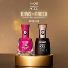 Esmalte Risqué Diamond Gel Divas no Poder Puro Luxo 9,5ml