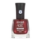 Esmalte Risqué Diamond Gel Charlotte De Romã 9,5ml