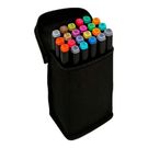 Kit Canetas Coloridas Ponta Dupla Magic Art Marker 24 Cores
