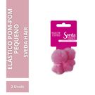 Xuxinha de Cabelo Sveda Hair Pom Pom Pequeno 2 Unidades