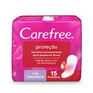 Protetor Diário Carefree Proteção Original Com Perfume 15 Unidades