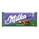 Chocolate Milka Barra de Chocolate Broken Hazelnut 90g