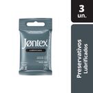 Preservativo Jontex Lubrificado 3 Unidades