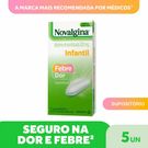 Novalgina 300mg Infantil 5 Supositórios