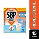 Repelente Elétrico Líquido SBP 45 Noites Cheiro Suave+Refil 35ml
