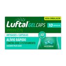 Luftal Gel Caps 125mg 10 Cápsulas