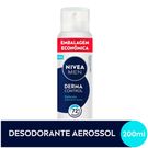 Desodorante Nivea Aerossol Derma Control Defende Masculino 200ml