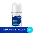 Desodorante Nivea Roll On Derma Control Defende Feminino 50ml