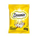 Petisco Dreamies Para Gatos Adultos Sabor Frango 40g