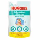 Sabonete Líquido de Glicerina Huggies Extra Suave Refil 400ml
