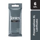 Preservativo Jontex Lubrificado XL 6 Unidades