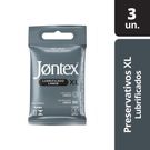 Preservativo Jontex Lubrificado XL 3 Unidades