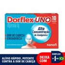 Dorflex Uno para Enxaqueca Dipirona Monoidratada 1g 10 Comprimidos