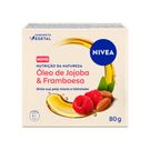 Sabonete Em Barra Nivea Nutrição da Natureza Óleo de Jojoba e Framboesa 80g