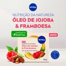 Sabonete Em Barra Nivea Nutrição da Natureza Óleo de Jojoba e Framboesa 80g