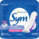 Absorvente Sym Noite & Dia Suave Com Abas 8 Unidades
