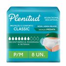 Roupa Íntima Plenitud Classic Incontinência P/M 8 Unidades