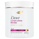 Máscara Cápilar Dove 2em1 Cachos Ativos + Biotina 500g