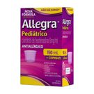 Antialérgico Allegra Pediatrico 6mg/ml Frasco 150ml Com Copo Dosador