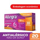 Antialérgico Allegra 120mg 20 Comprimidos