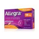 Antialérgico Allegra 120mg Com 10 Comprimidos