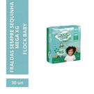 Fralda Descartável Flock Baby Sempre Sequinha Mega XG 30 Unidades