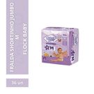Fralda Descartável Flock Baby Shortinho Jumbo M 36 Unidades