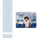 Fralda Descartável Flock Baby Ultra Absorção XG 34 Unidades