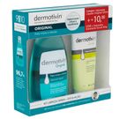 Sabonete Líquido Original Dermotivin Pele Mista a Oleosa 120ml + Sabonete Cremoso Esfoliante Scrub 60g