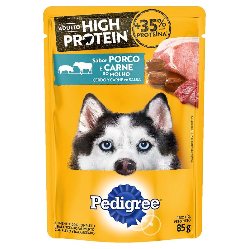 sache-para-caes-adultos-pedigree-sabor-porco-e-carne-ao-molho-85g