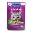 Ração Úmida para Gatos Castrados Whiskas Sabor Peixe Sachê 85g