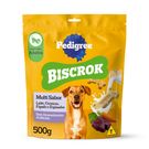 Biscoito Pedigree Biscrok Adulto Multi Sabor 500g